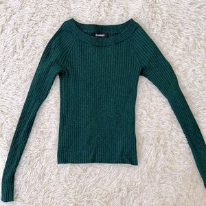 Express Sweater - Emerald Green - XXS